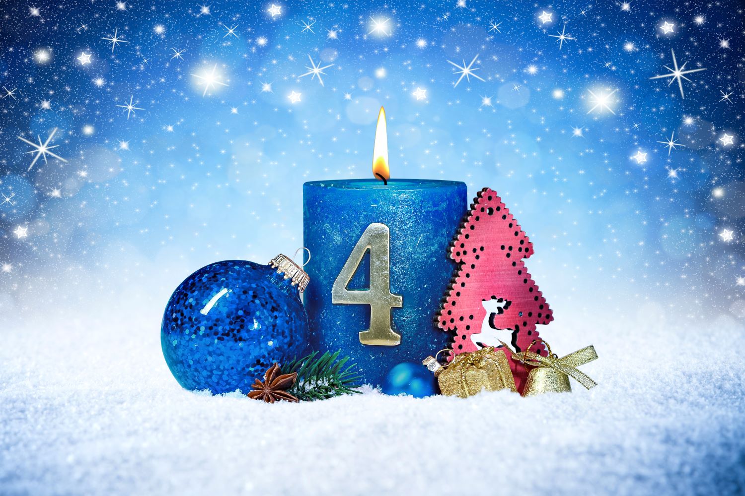 Advent 4 candle