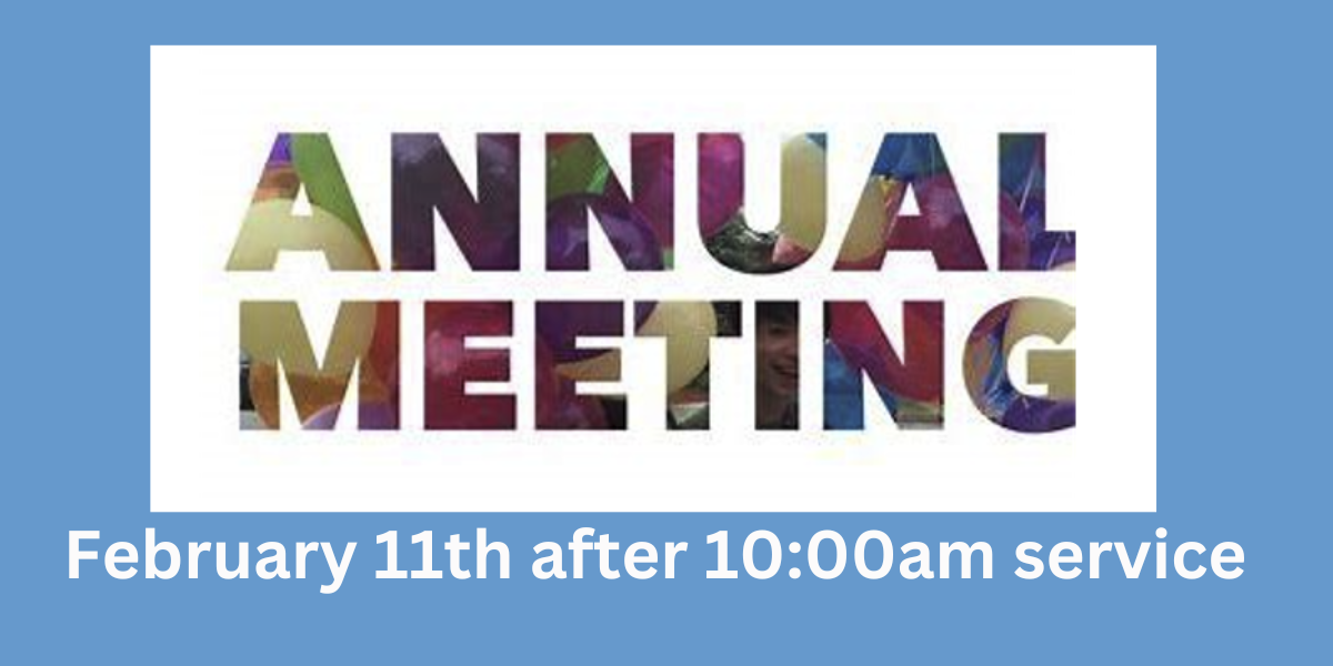 Annual Meeting change date to February 11