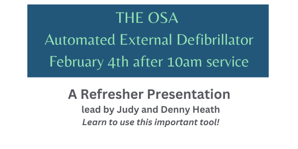 AED refresher presentation