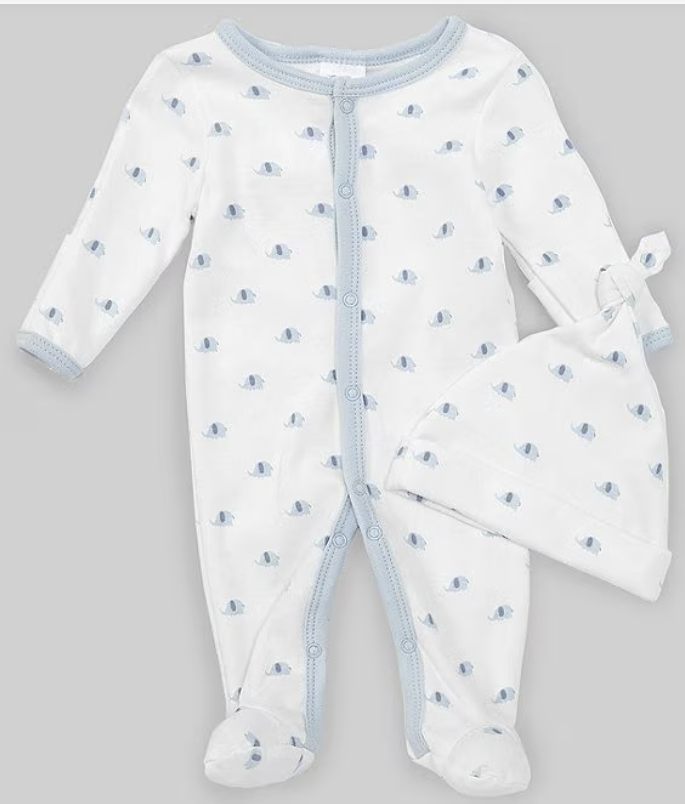 Preemie footed pajama