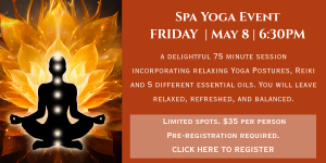 Spa Yoga May 8-2026