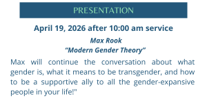 Modern Gender Theory talk April 19-2026