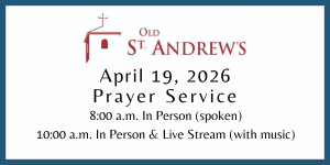 Prayer Service 4-19-26