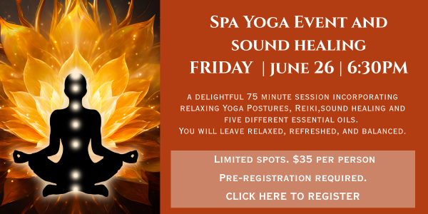 Spa yoga june 2026